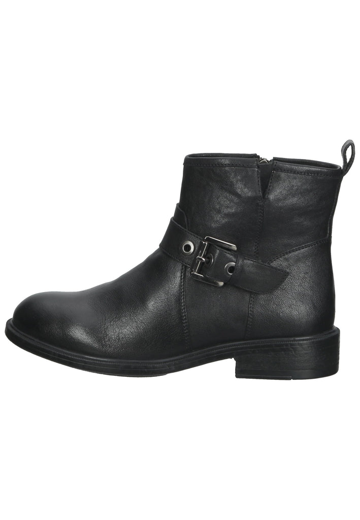 Geox Stiefelette Leder Schwarz Warmfutter - surf4shoes