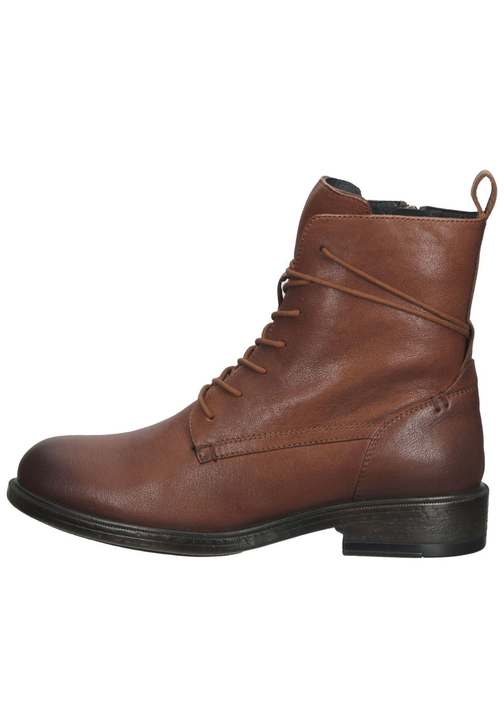 Geox Stiefelette Leder Cognac Warmfutter - surf4shoes