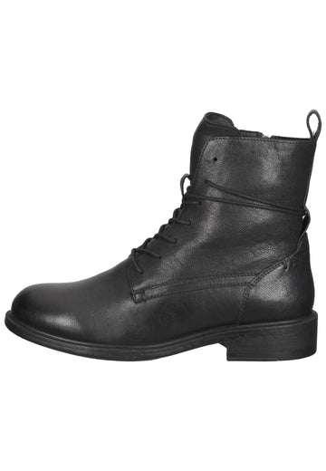 Geox Stiefelette Leder Schwarz Warmfutter - surf4shoes