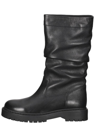 Geox Stiefel Leder Schwarz - surf4shoes
