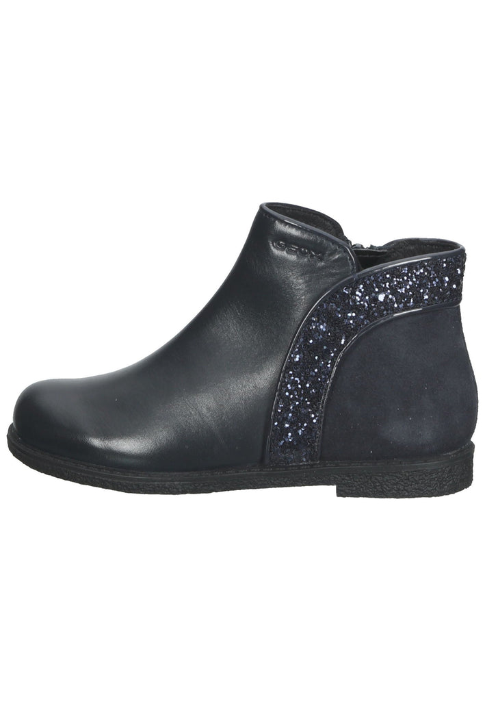 Geox Stiefelette Leder/Textil Navy - surf4shoes
