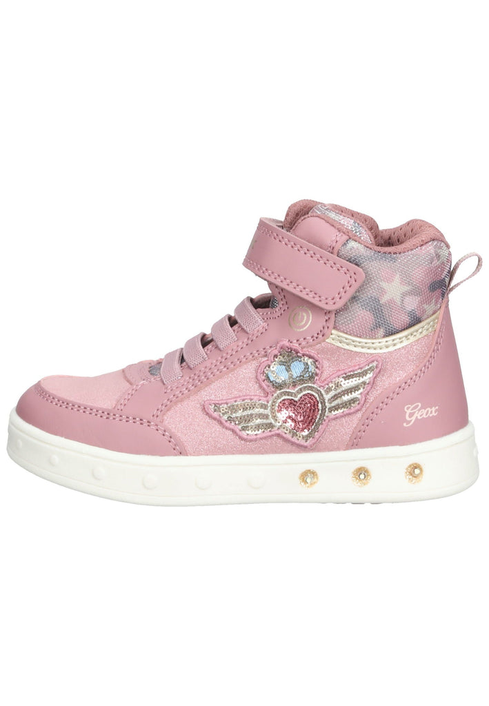 Geox Sneaker Synthetik/Textil Pink - surf4shoes