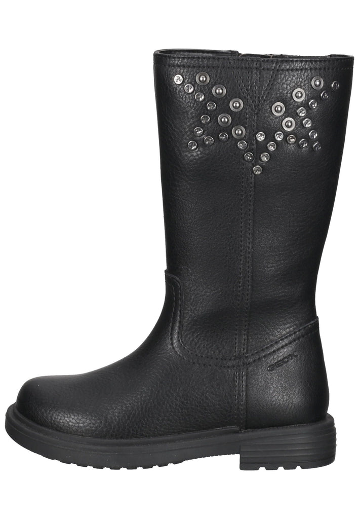 Geox Stiefel Synthetik Schwarz - surf4shoes