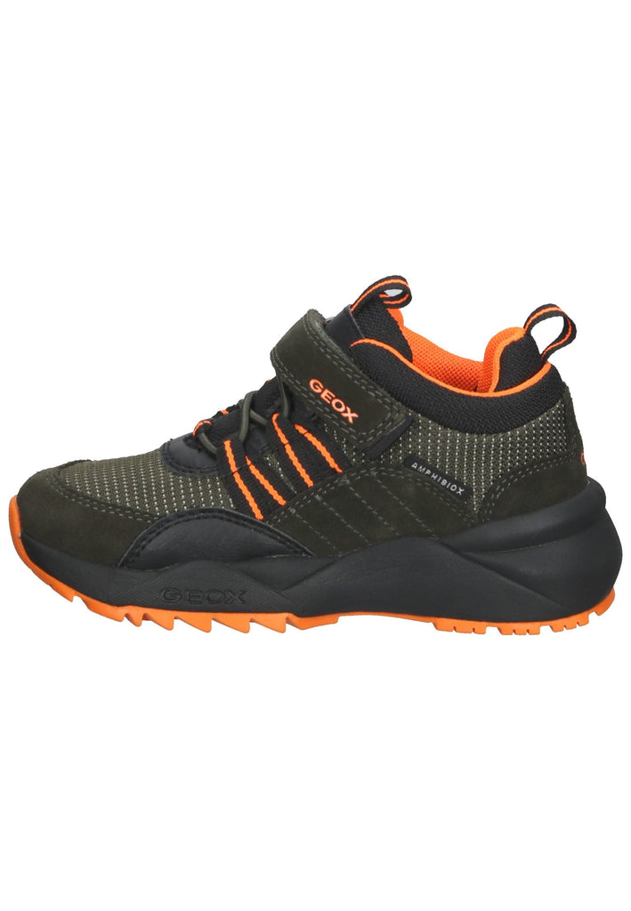 Geox Sneaker Leder/Textil Military - surf4shoes