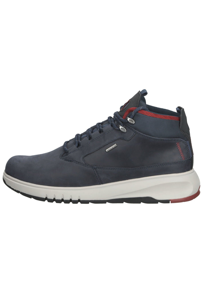 Geox Sneaker Leder/Textil Blau - surf4shoes