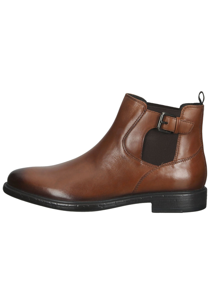 Geox Stiefelette Leder Cognac - surf4shoes