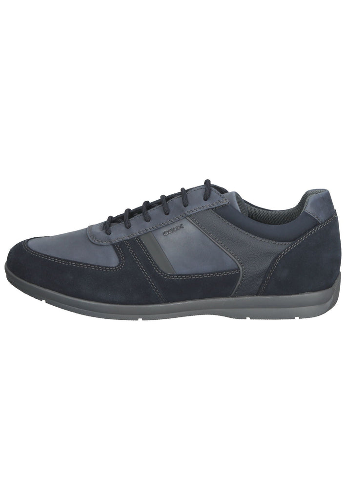 Geox Sneaker Leder Blau - surf4shoes