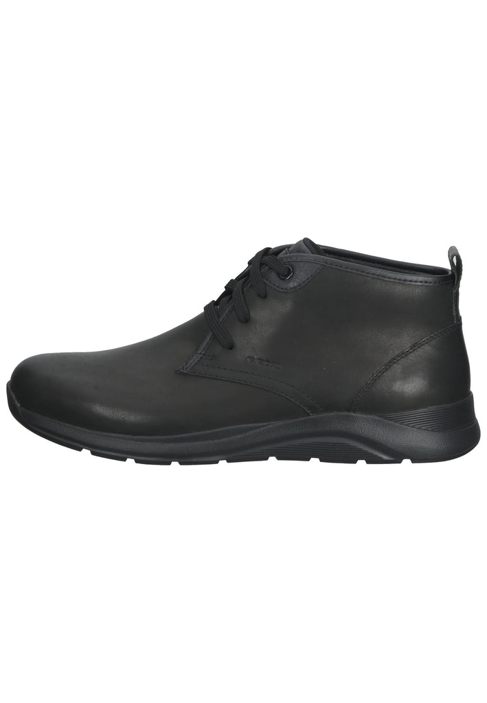 Geox Halbschuhe Glattleder Schwarz - surf4shoes