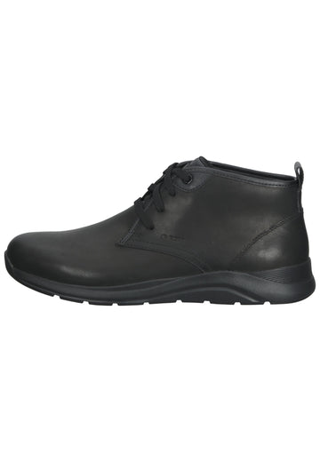 Geox Halbschuhe Glattleder Schwarz - surf4shoes