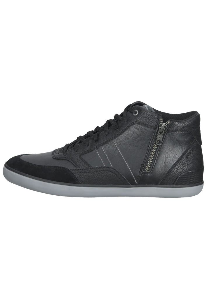 Geox Sneaker Veloursleder/Synthetik Schwarz - surf4shoes