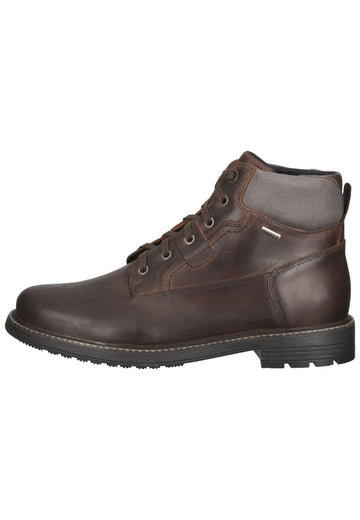 Geox Stiefelette Nappaleder Taupe - surf4shoes