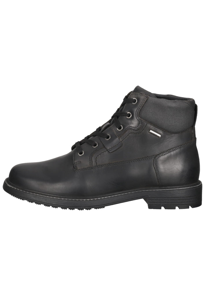 Geox Stiefelette Nappaleder Schwarz - surf4shoes