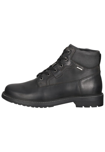 Geox Stiefelette Nappaleder Schwarz - surf4shoes