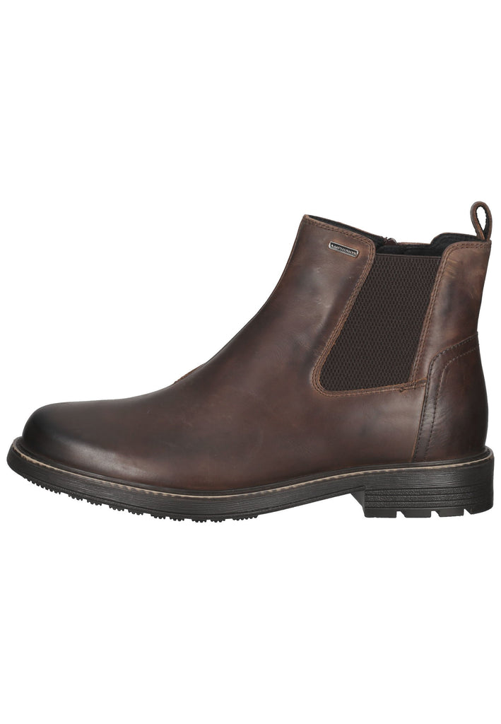 Geox Stiefelette Nappaleder Taupe - surf4shoes