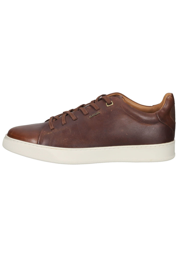 Geox Sneaker Leder Cognac - surf4shoes