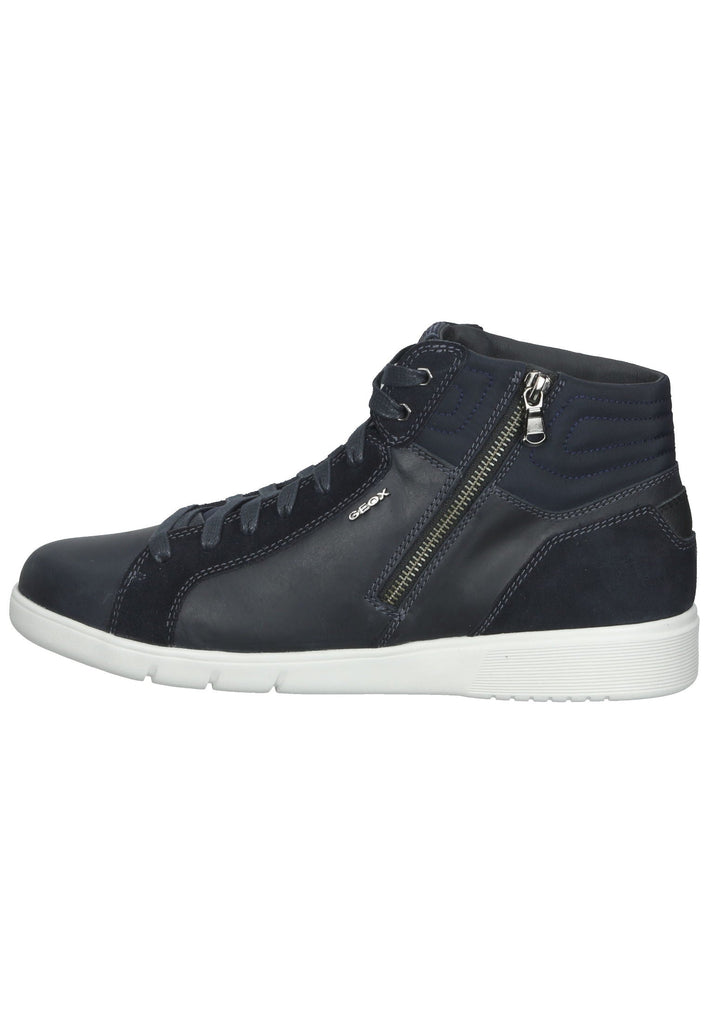 Geox Sneaker Leder/Textil Blau - surf4shoes