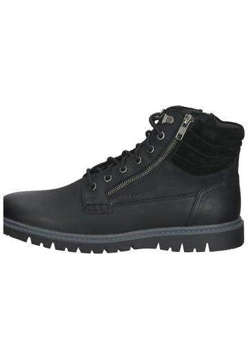 Geox Sneaker Leder Schwarz - surf4shoes