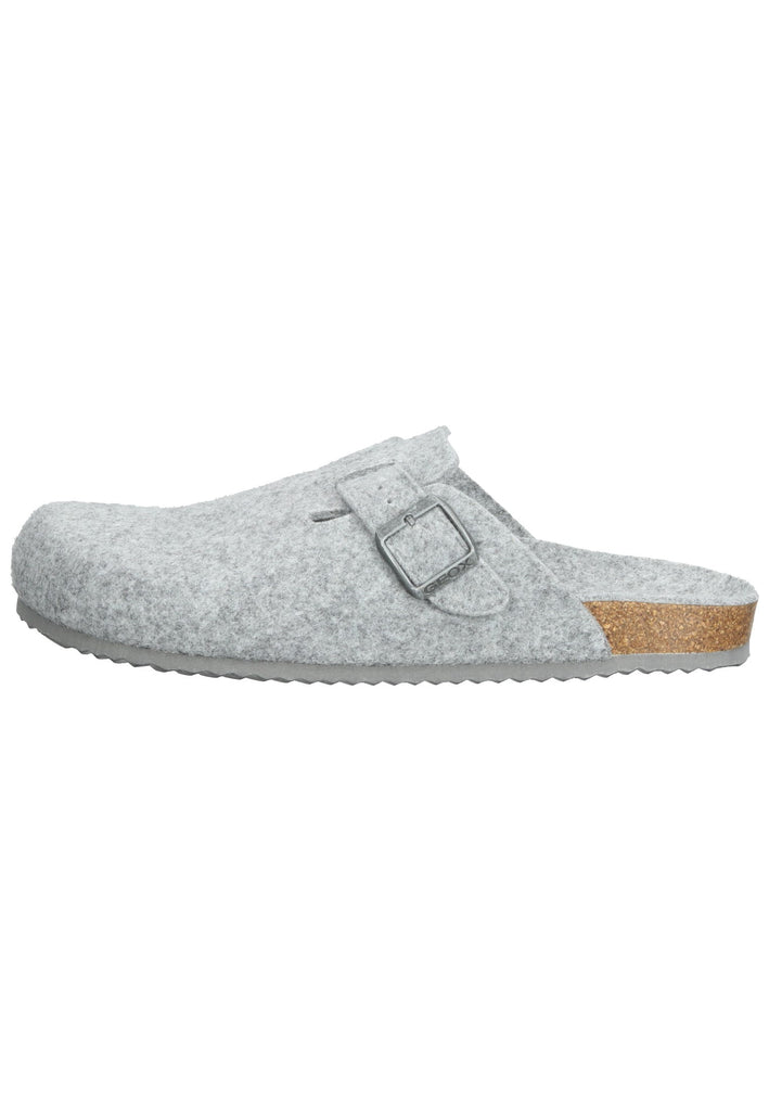 Geox Pantoletten Textil Hellgrau - surf4shoes