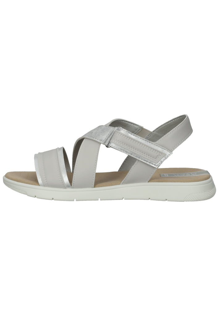 Geox Sandalen Lederimitat Weiß - surf4shoes