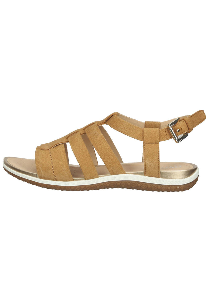 Geox Sandalen Nappaleder Cognac - surf4shoes