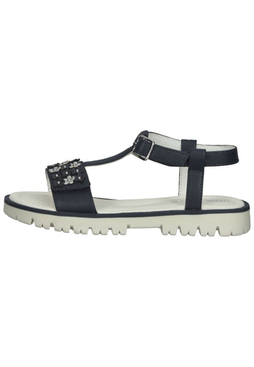 Geox Sandalen Lederimitat Navy - surf4shoes