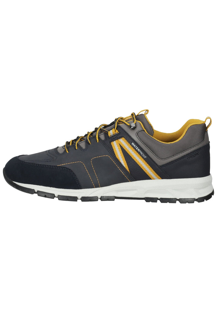 Geox Sneaker Lederimitat/Textil Blau - surf4shoes
