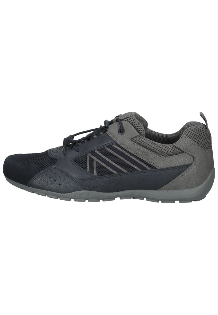 Geox Sneaker Lederimitat/Textil Blau - surf4shoes