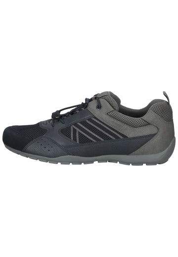Geox Sneaker Lederimitat/Textil Blau - surf4shoes