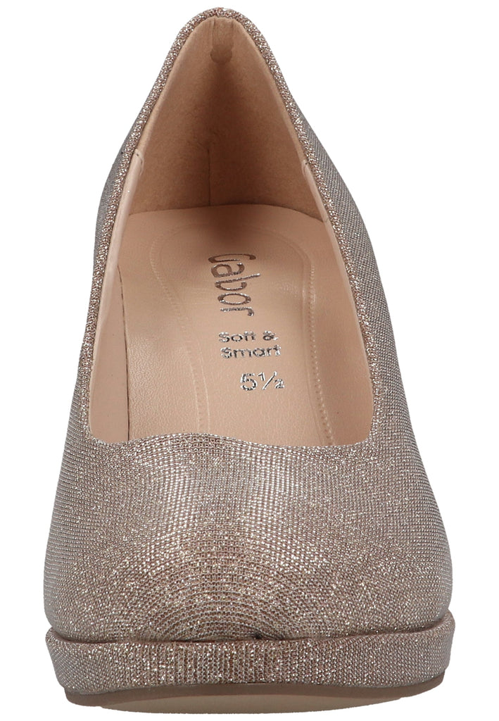 Gabor Pumps Lederimitat Rosa - surf4shoes