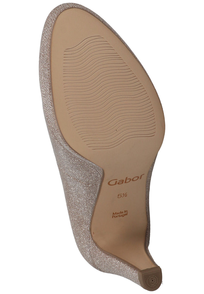 Gabor Pumps Lederimitat Rosa - surf4shoes