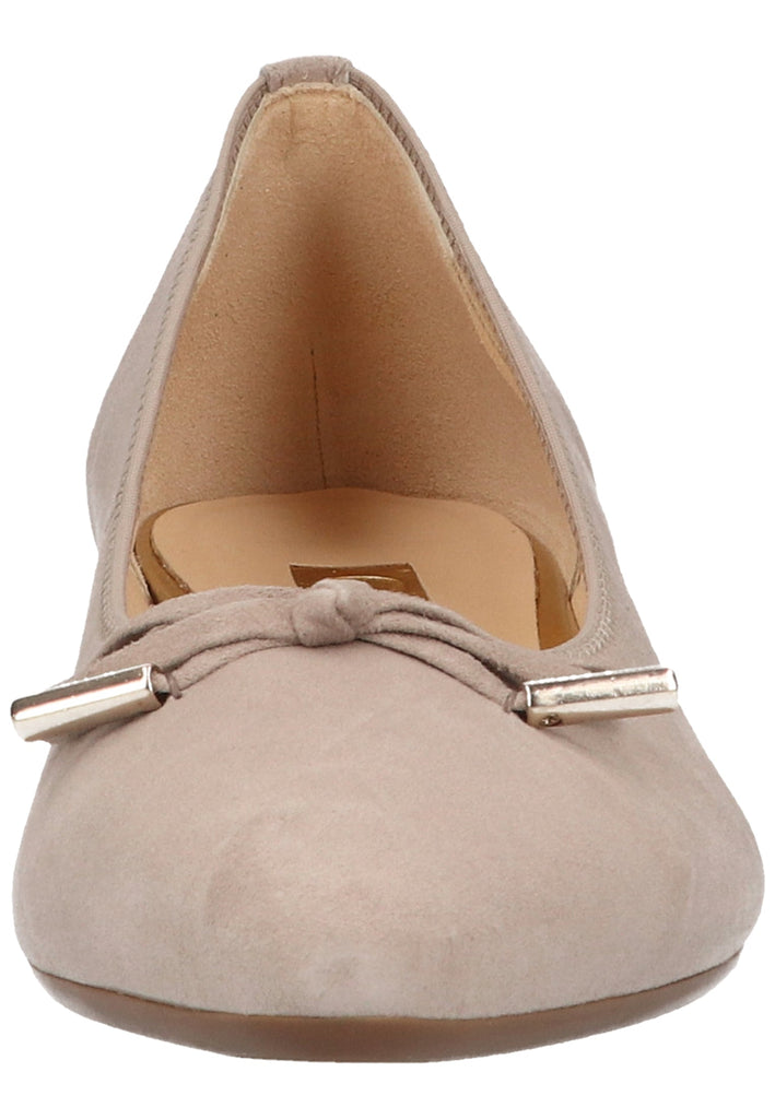 Gabor Pumps Veloursleder Beige - surf4shoes