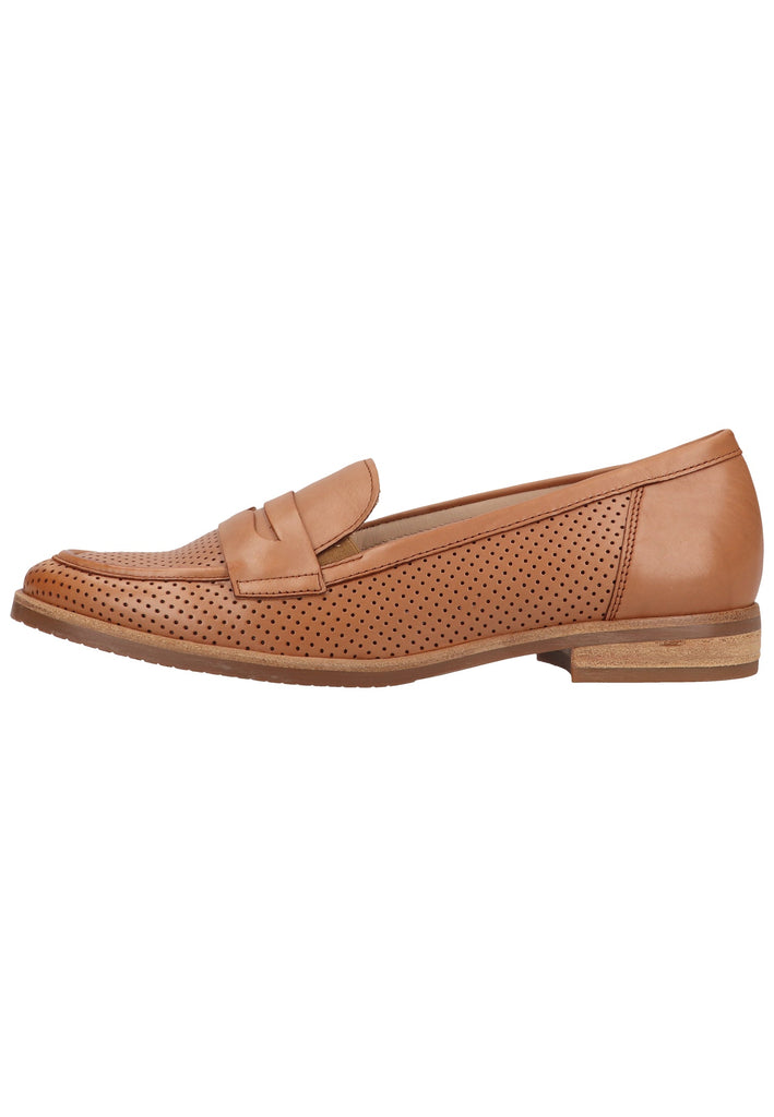 Gabor Slipper Leder Mittelbraun - surf4shoes
