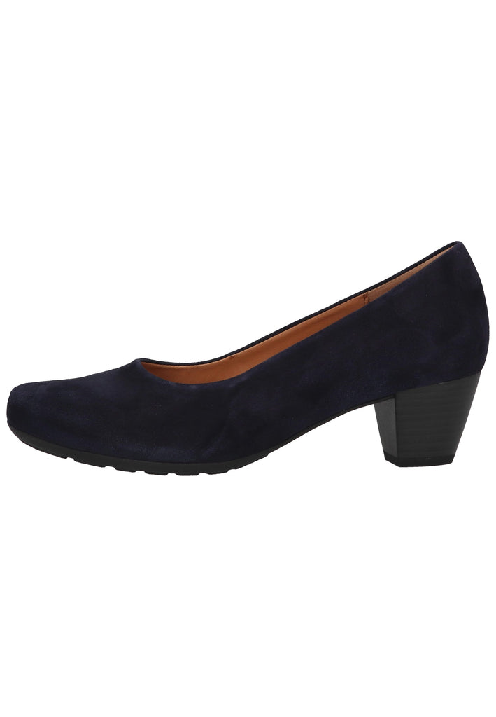 Gabor Pumps Veloursleder Atlantik - surf4shoes
