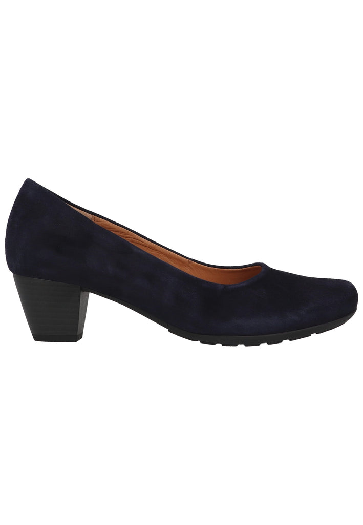 Gabor Pumps Veloursleder Atlantik - surf4shoes
