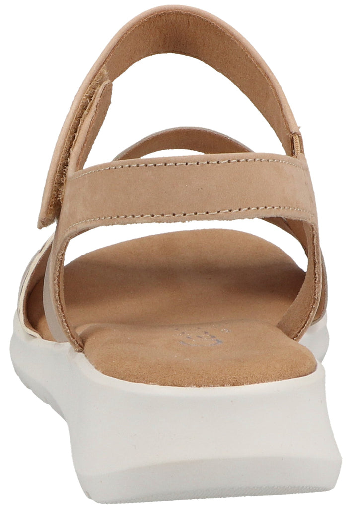 Gabor Sandalen Leder Beige - surf4shoes
