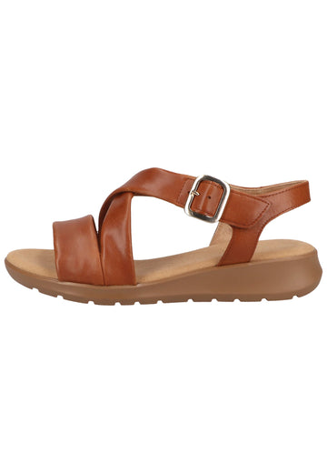 Gabor Sandalen Leder Camel - surf4shoes