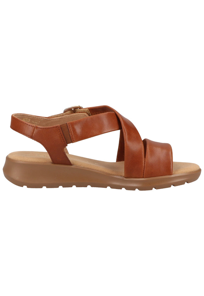 Gabor Sandalen Leder Camel - surf4shoes