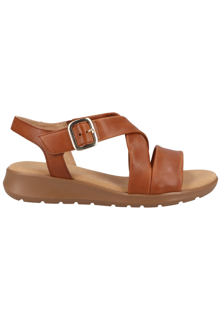 Gabor Sandalen Leder Camel - surf4shoes
