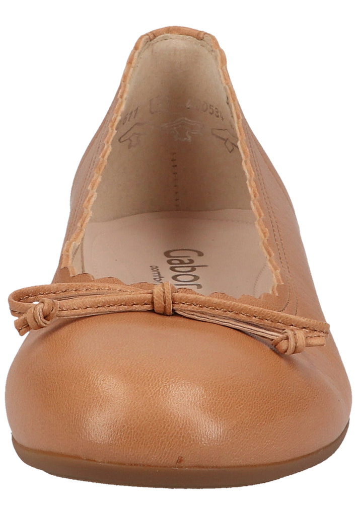 Gabor Ballerinas Leder Cuoio - surf4shoes