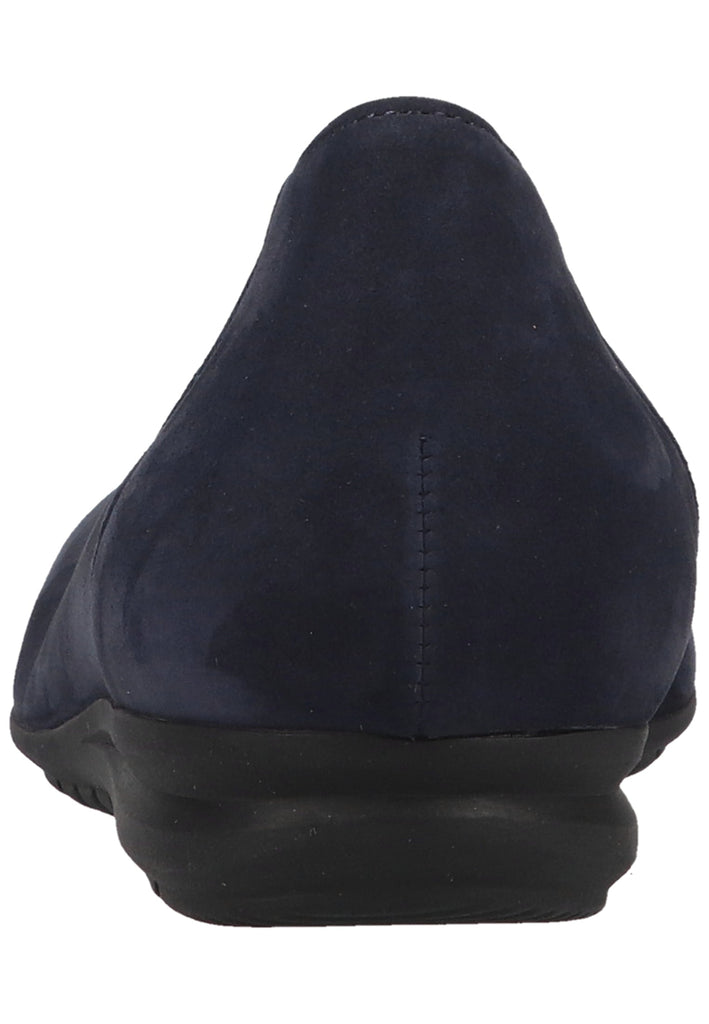 Gabor Ballerinas Nubukleder Blau - surf4shoes