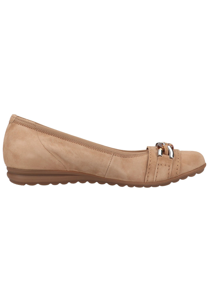 Gabor Ballerinas Samt Sand - surf4shoes