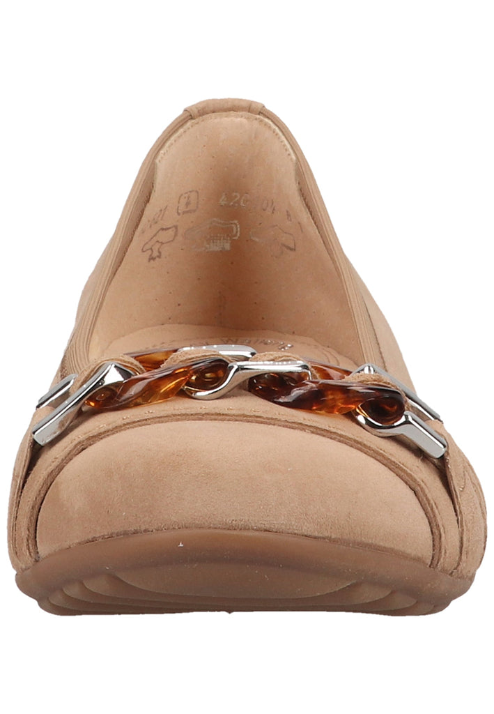 Gabor Ballerinas Samt Sand - surf4shoes