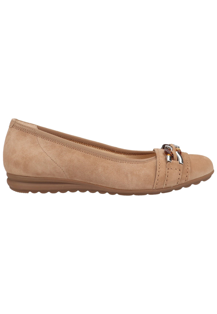 Gabor Ballerinas Samt Sand - surf4shoes