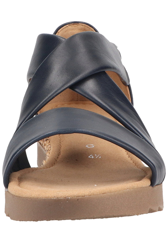 Gabor Sandalen Leder Nachtblau - surf4shoes