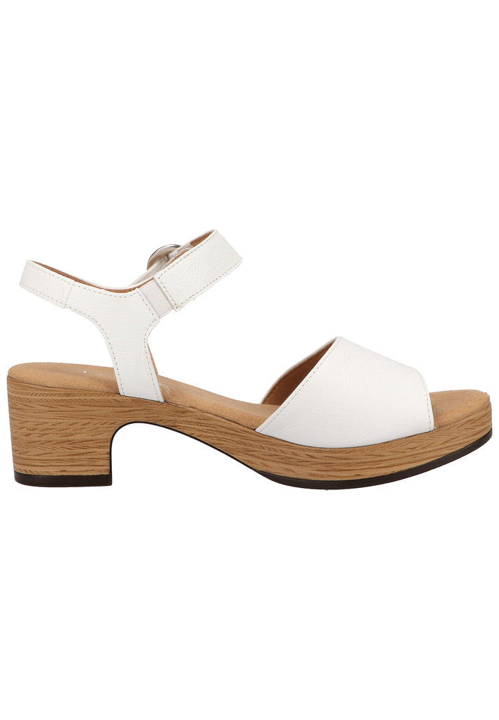 Gabor Sandalen Leder Weiß - surf4shoes