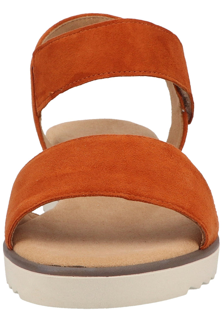Gabor Sandalen Veloursleder Rost - surf4shoes