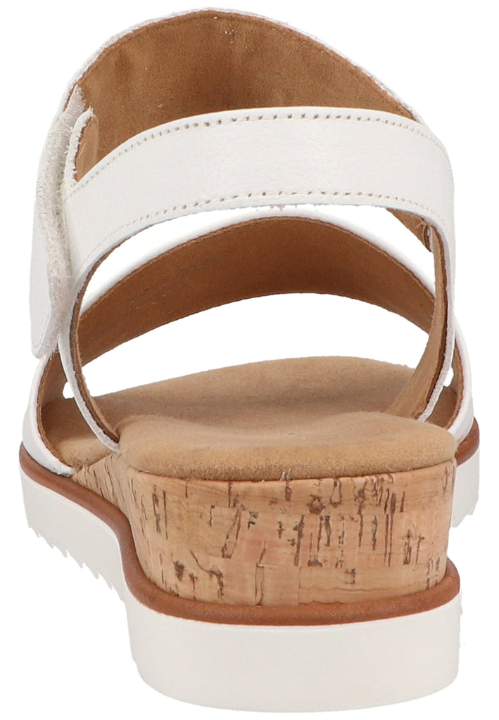 Gabor Sandalen Leder Weiß - surf4shoes