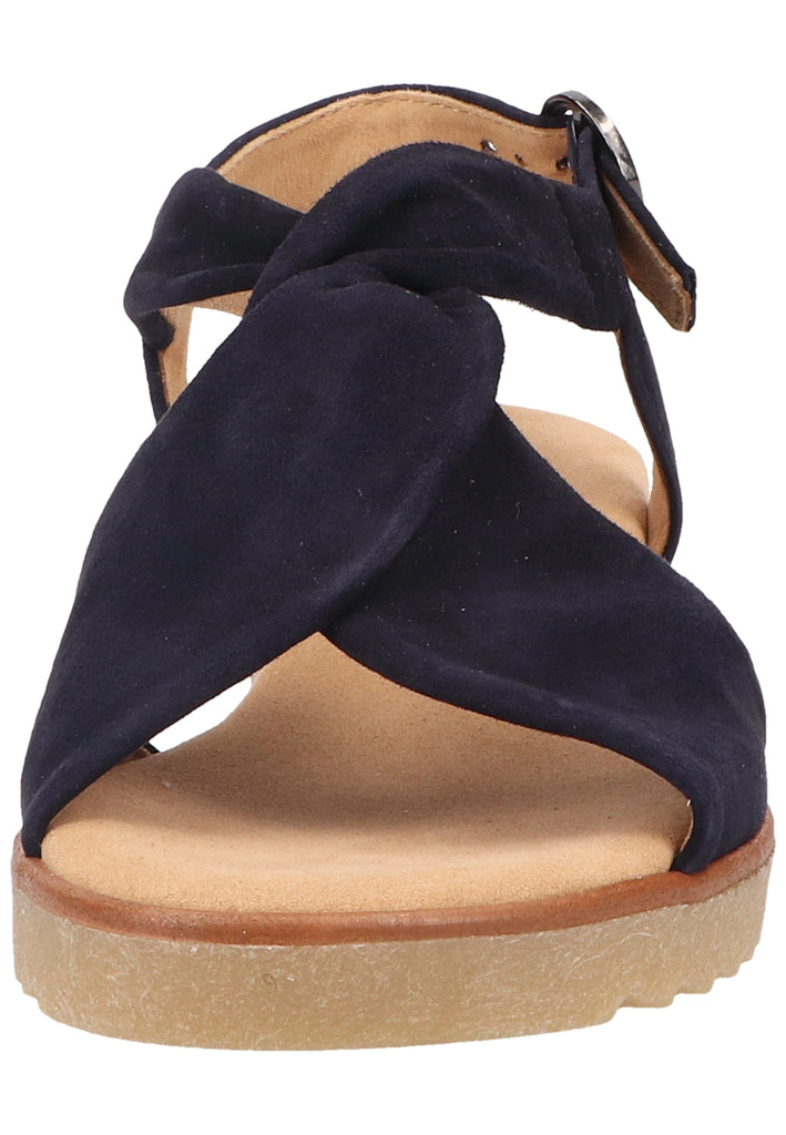 Gabor Sandalen Veloursleder Atlantik - surf4shoes