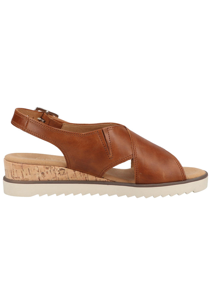 Gabor Sandalen Leder Braun - surf4shoes
