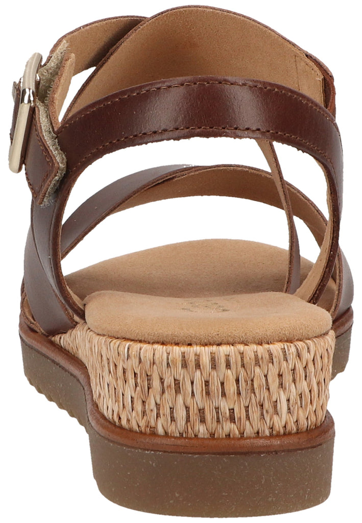 Gabor Sandalen Leder Braun - surf4shoes